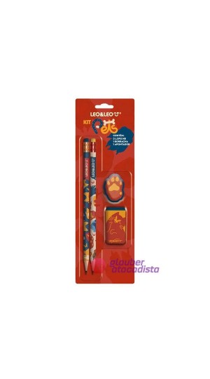 LAPIS PTO KIT/2LAP/1BOR/1AP.C/COL.