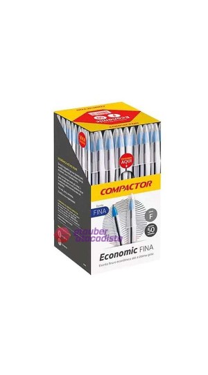 CANETA ESF. P.FINA ECONOMIC CX/50