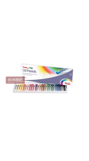 GIZ OIL PASTEL CONJ/25 PENTEL