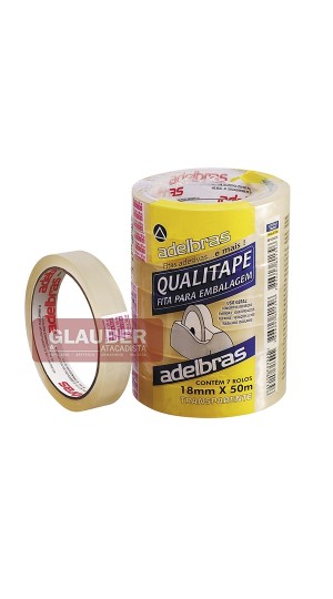 FITA ADESIVA 18 MM X50 METROS PT/07