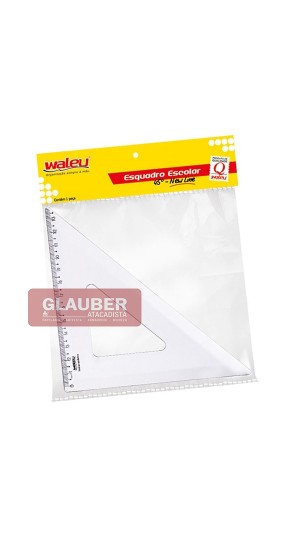 ESQUADRO GROSSO 45º PT/10 WALEU