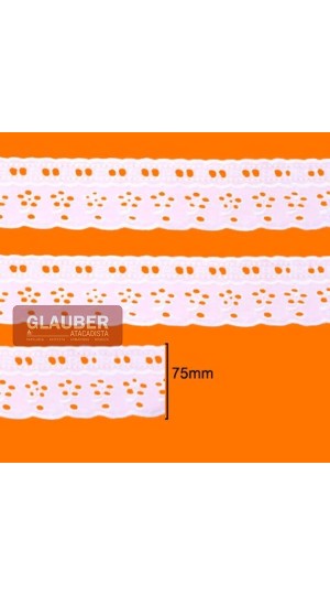 BORDADO PASSA FITA 7.5 CM