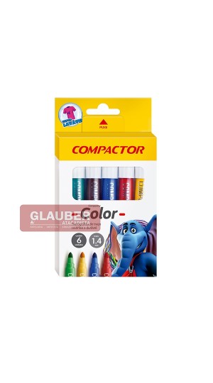 PINCEL HIDRO GROSSO COLOR CONJ/06 COMPACTOR