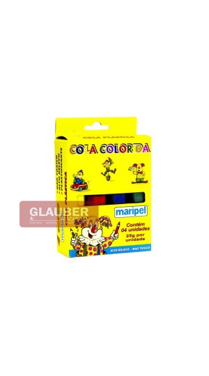 COLA COLORIDA 04 CORES MARIPEL