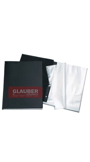 PASTA CATÁLOGO 10 PLÁSTICOS SEM VISOR PT/10