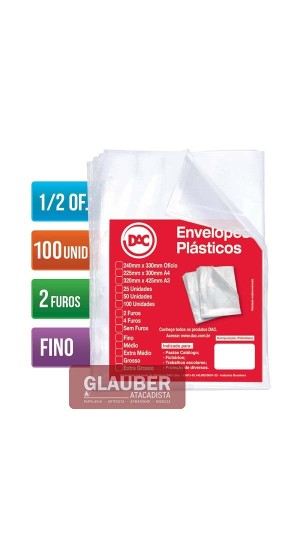 ENVELOPE PLAST. 1/4 PT/ 100