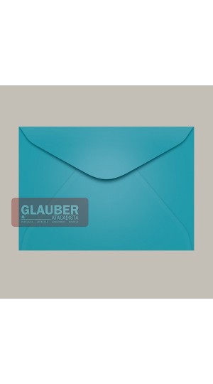 ENVELOPE CARTA 114 MM X 162 MM AZUL TURQUESA BAHAMAS PT/100