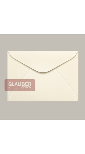 ENVELOPE CARTA 114 MM X 162 MM CREME MARFIM PT/100