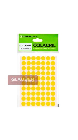 ETIQUETA ADESIVA REDONDA