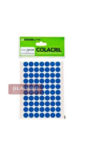 ETIQUETA ADESIVA REDONDA