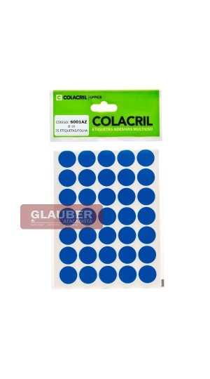 ETIQUETA ADESIVA REDONDA