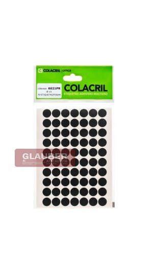 ETIQUETA ADESIVA REDONDA