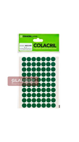 ETIQUETA ADESIVA REDONDA
