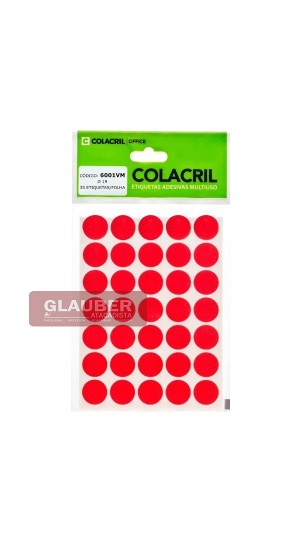 ETIQUETA ADESIVA REDONDA