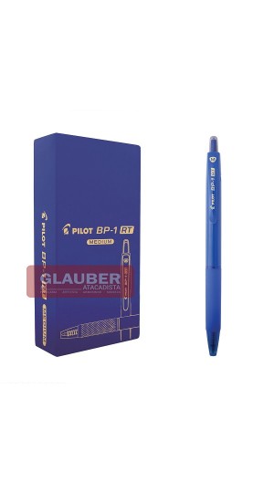 CANETA ESFEROGRÁFICA PONTA MEDIA 1.0 BP-1RT-M CX/12 PILOT