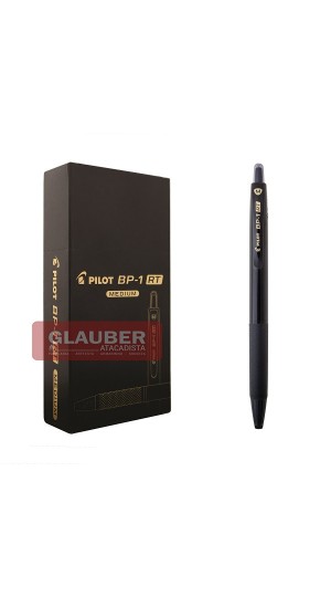 CANETA ESFEROGRÁFICA PONTA MEDIA 1.0 BP-1RT-M CX/12 PILOT