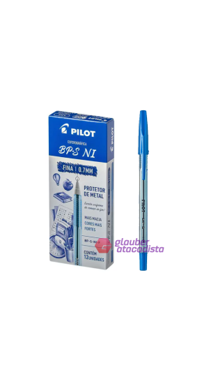 CANETA ESFEROGRÁFICA PONTA FINA 0.7 BP-S CX/12