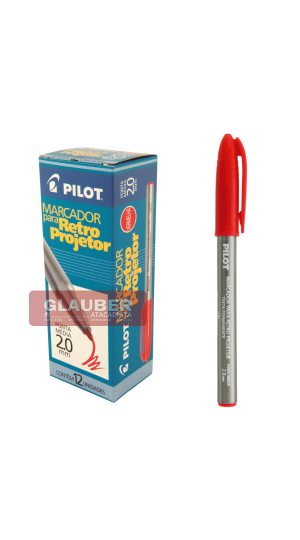 CANETA PARA RETROPROJETOR 2,0 CX/12 PILOT