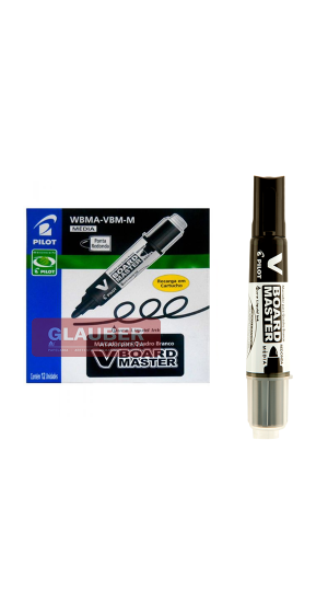 PINCEL QUADRO BRANCO RECARREGÁVEL CX/12 PILOT