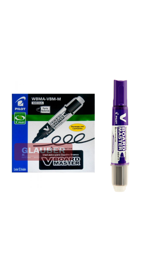 PINCEL QUADRO BRANCO RECARREGÁVEL CX/12 PILOT