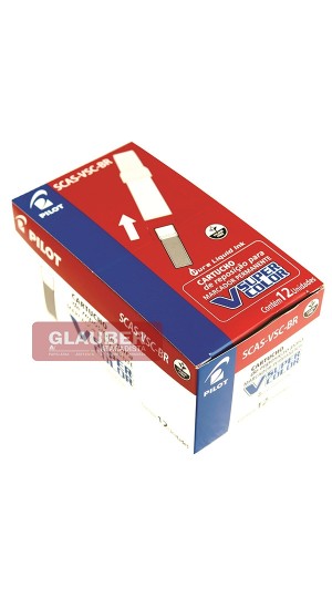 REFIL PINCEL PERMANENTE V CX/12 PILOT