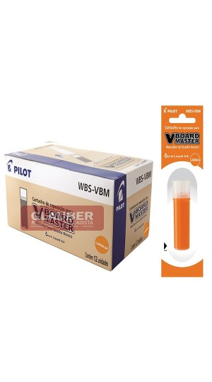 REFIL PINCEL QUADRO BRANCO WBS-VBM CX/12 PILOT