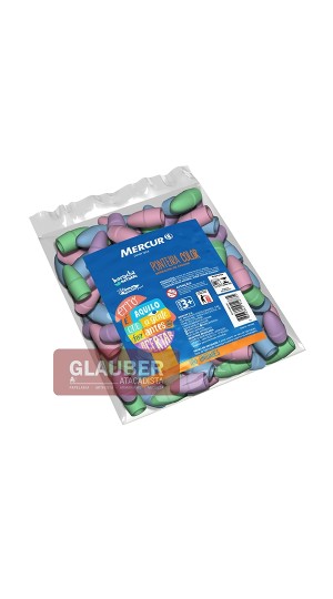 BORRACHA PONTEIRA COLORIDA PT/100 MERCUR