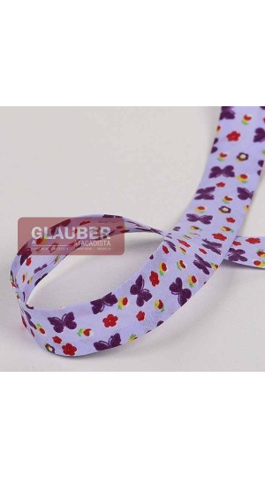 VIÉS LARGO TRICOLINE ROLO 20 METROS