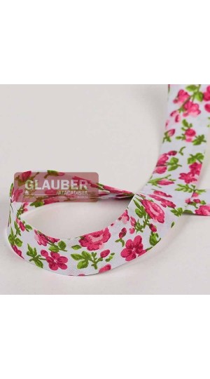 VIÉS LARGO TRICOLINE ROLO 20 METROS