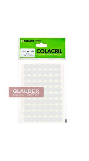 ETIQUETA ADESIVA REDONDA