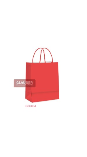 SACOLA PAPEL P 21,5 CM X 15 CM X 08 CM PT/10