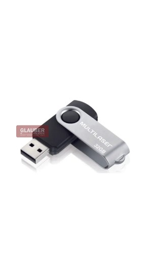PEN DRIVE 32GB PRETO MULTILASER