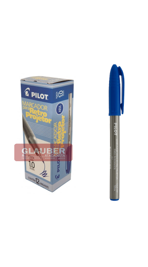 CANETA PARA RETROPROJETOR 1.0 CX/12 PILOT