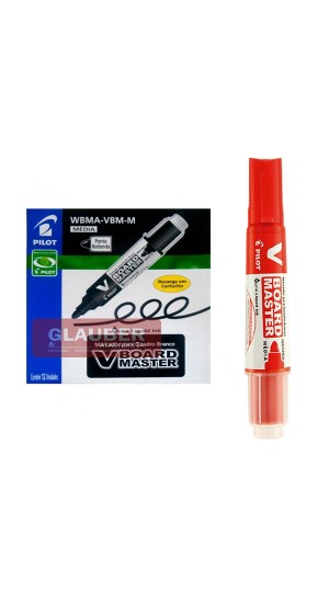 PINCEL QUADRO BRANCO RECARREGÁVEL CX/12 PILOT