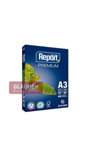 PAPEL SULFITE A3 PT/500 REPORT