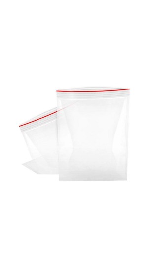 SACO ZIP 12X19CM PT/100