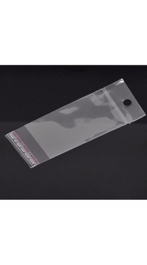 SACO ADESIVADO C/ABA 07X25+3+3CM PT/100