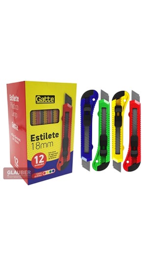 ESTILETE LARGO CX/12 GATTE - 11001